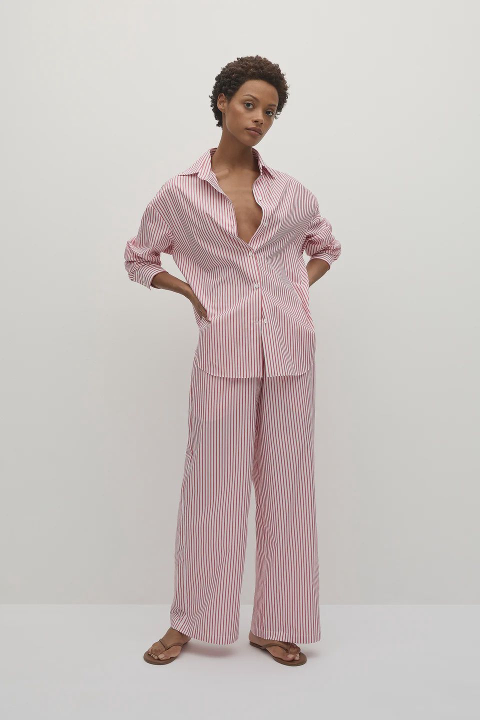 blouse riviera stipe Faithfull the brand