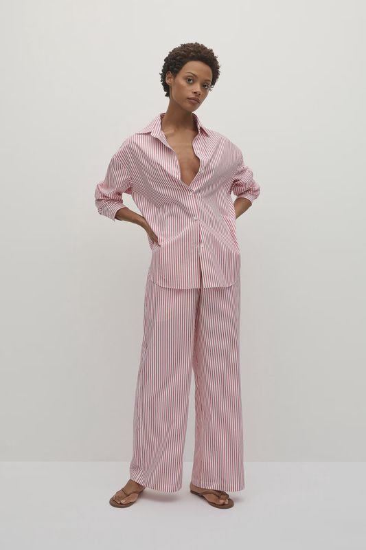 blouse riviera stipe Faithfull the brand