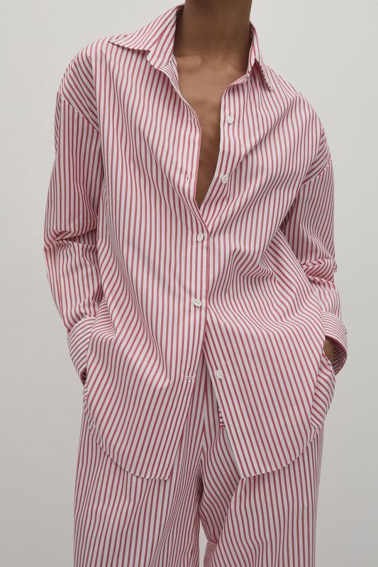 blouse riviera stipe Faithfull the brand
