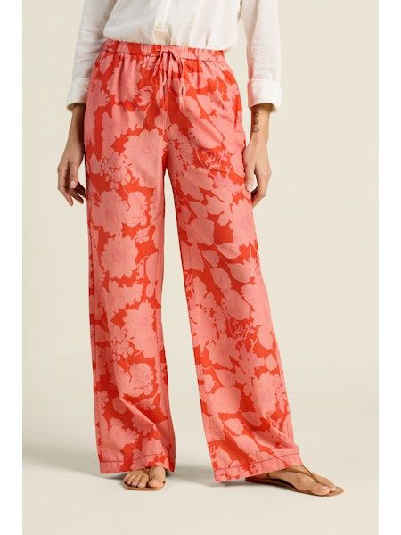 Pantalon vera Trovata birds of paradis