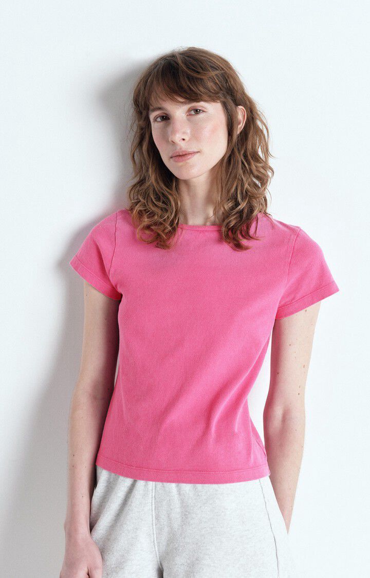 t-shirt American vintage afo col bateau framboisier