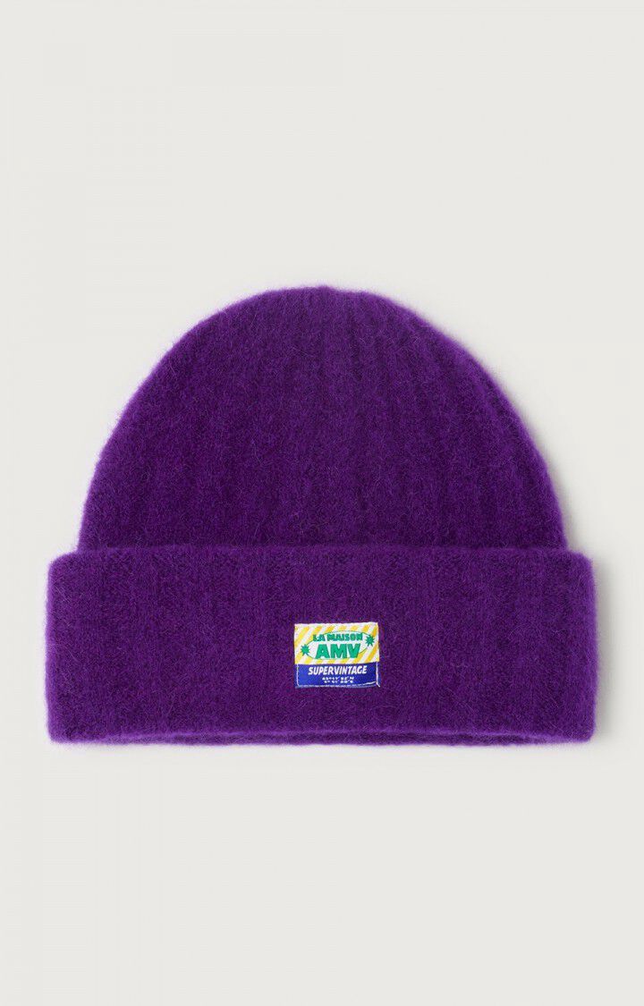 Bonnet American vintage vito, Colour: aubergine