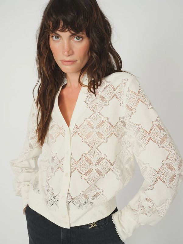 blouse Mosmosh monia yen lace ecru