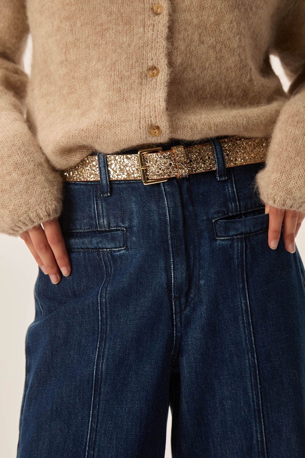 ceinture Des petits hauts malice champagne