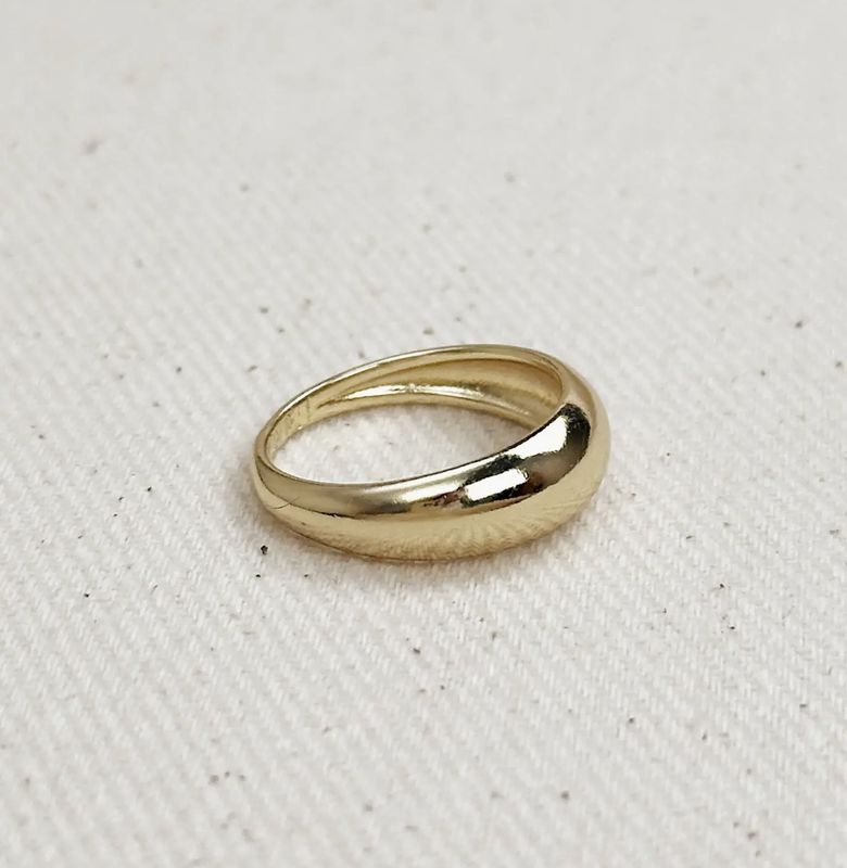 bague Goldfi mini dome 18c