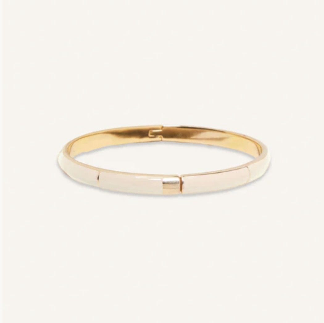 Bracelet Feeka jonc marko, Colour: ecru