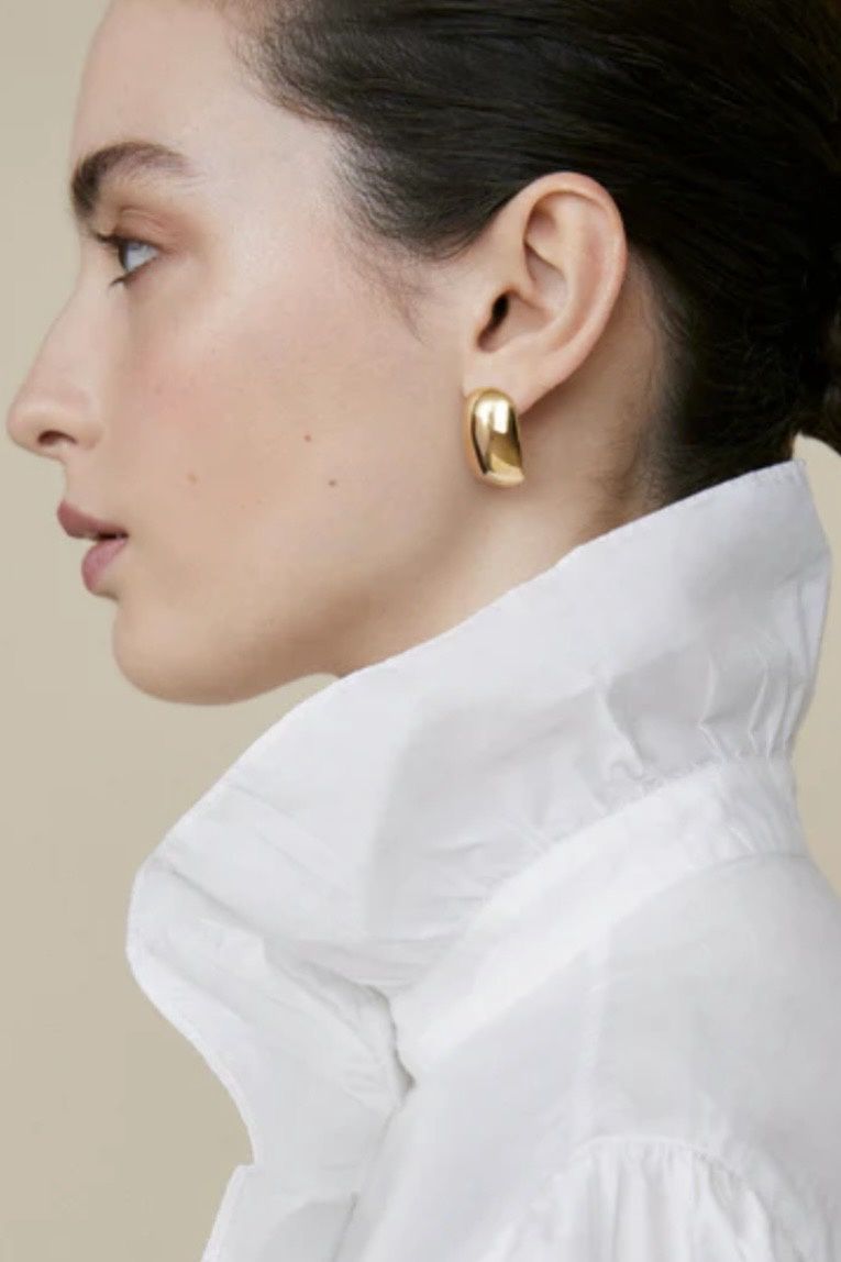 boucle d&#39;oreille Feeka dixie or