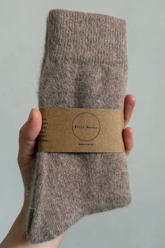 Chaussettes angora moelleuses Billy Bamboo