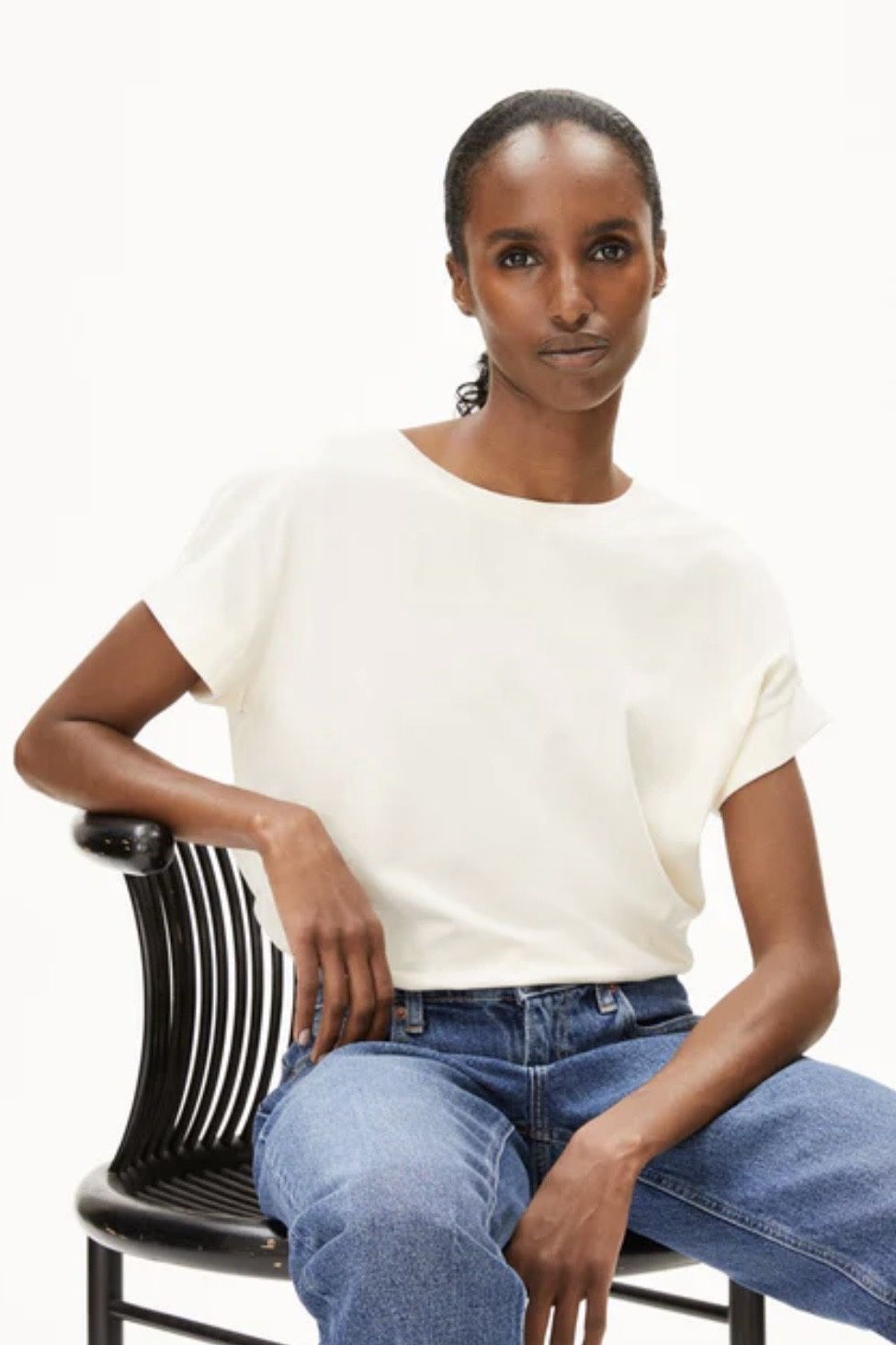 T-shirt Armedangels idaara blanc