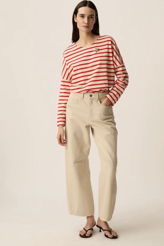 chandail Des petits hauts filly peche/homard