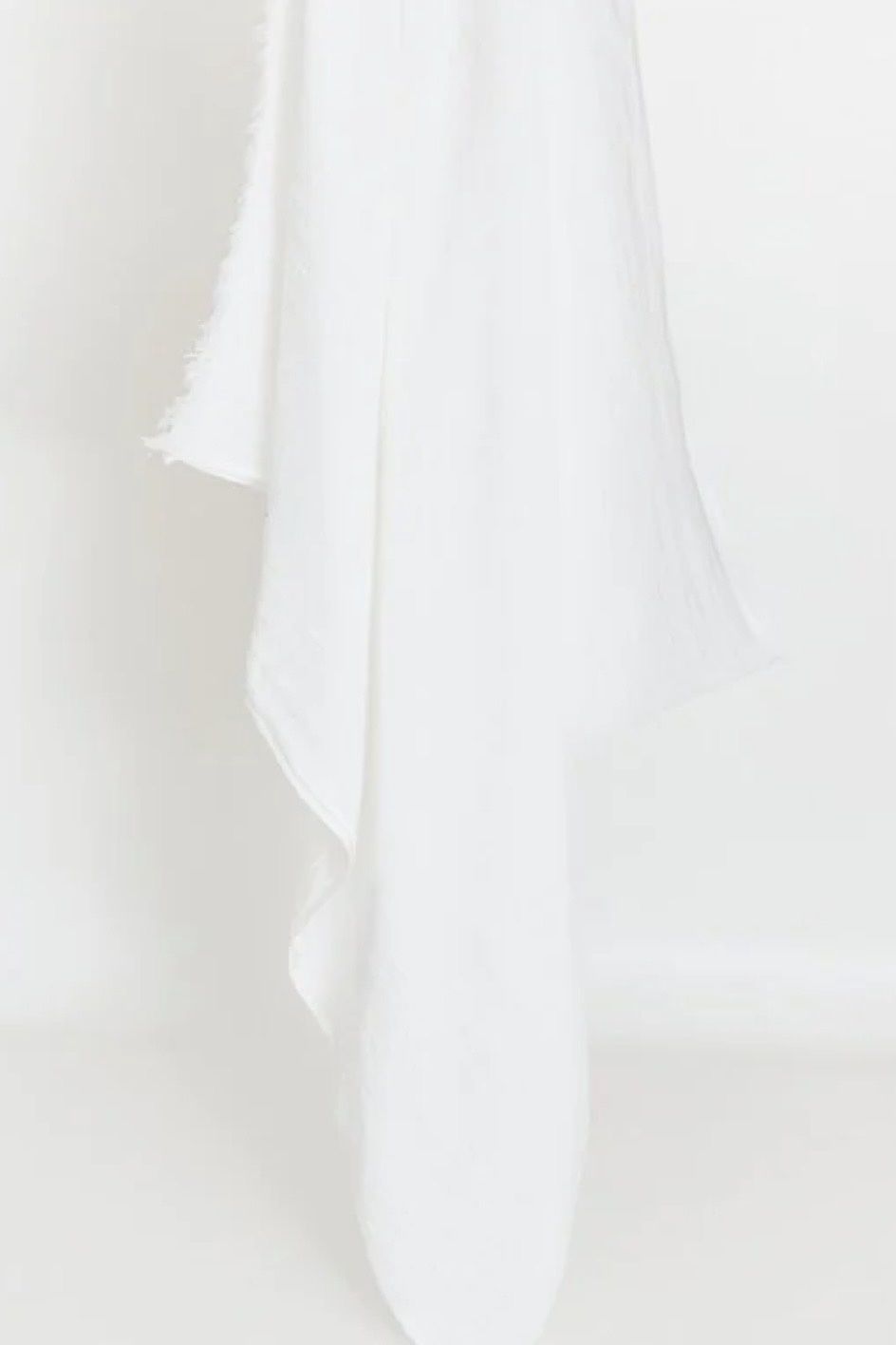 foulard Yerse lin cotton ecru