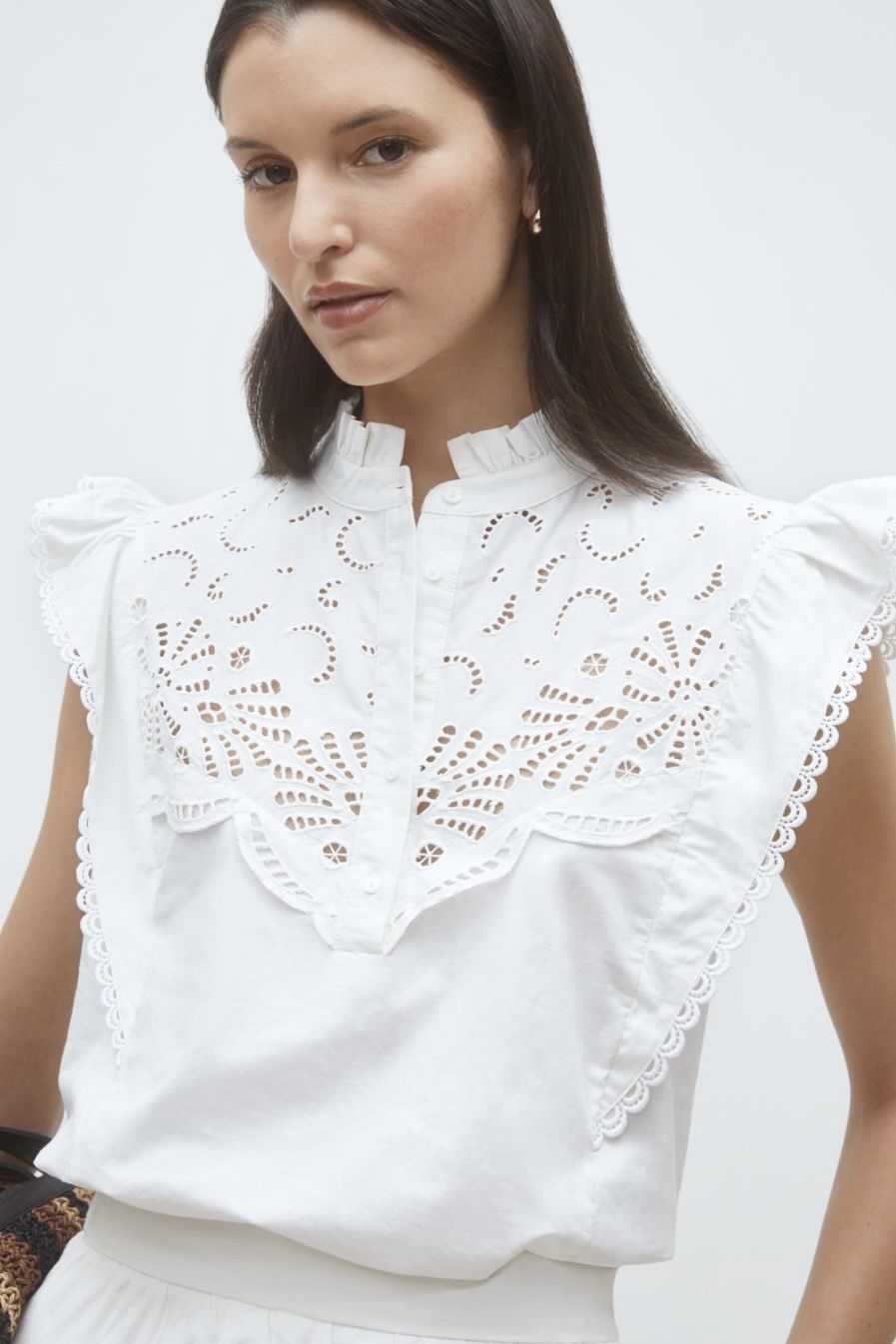 blouse Suncoo Louna off-white