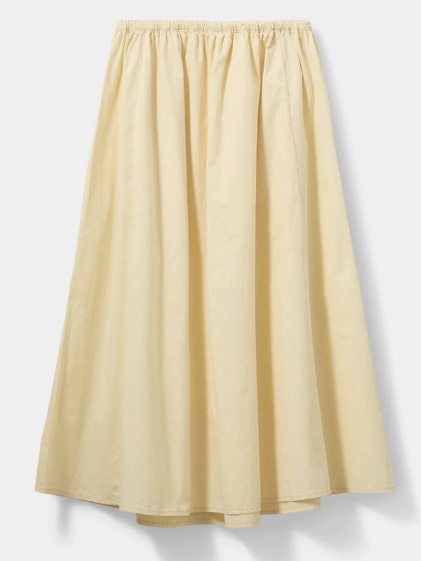jupe Sofie Schnoor midi June jaune pale