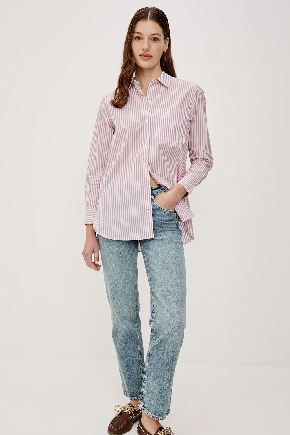 blouse Rails Elsa rayure rose