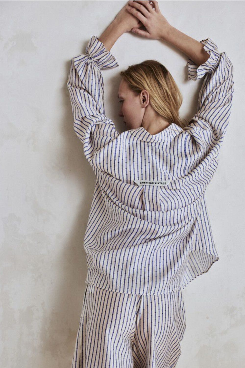 blouse American Vintage Ziv marina XS/S