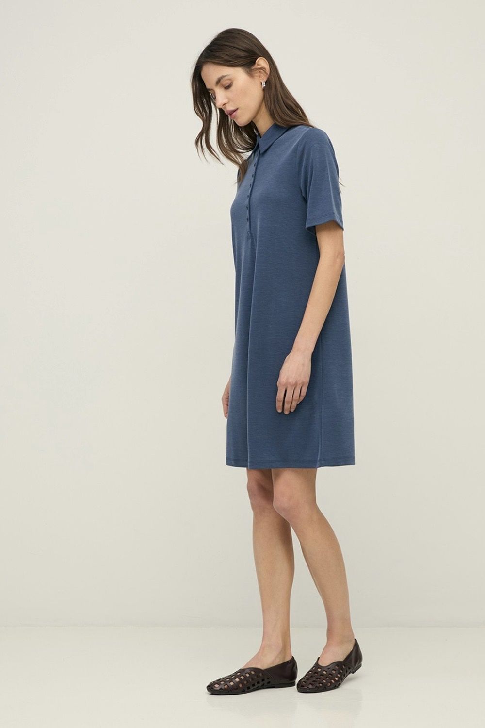 robe Yerse t-shirt polo marine