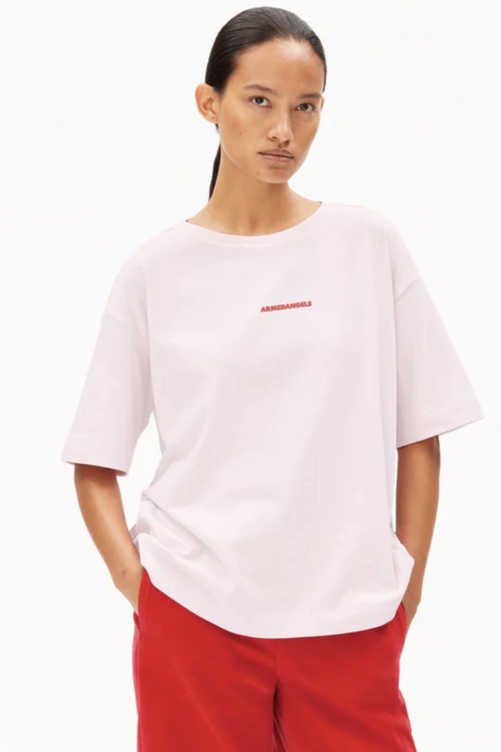 t-shirt Armedangels Gianna change rose