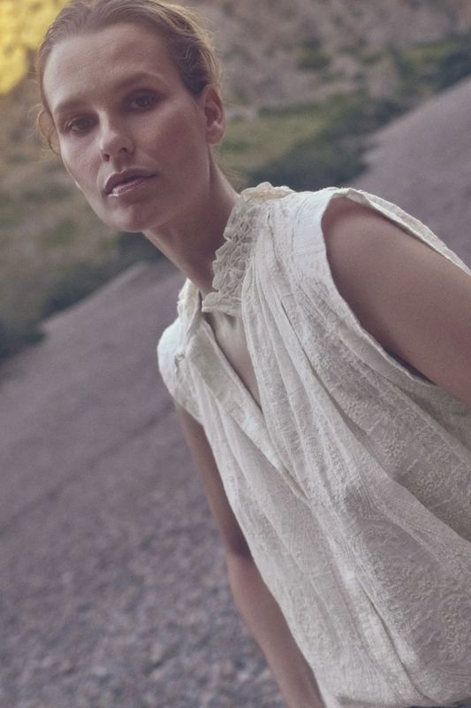 top Mosmosh Jia allo ecru