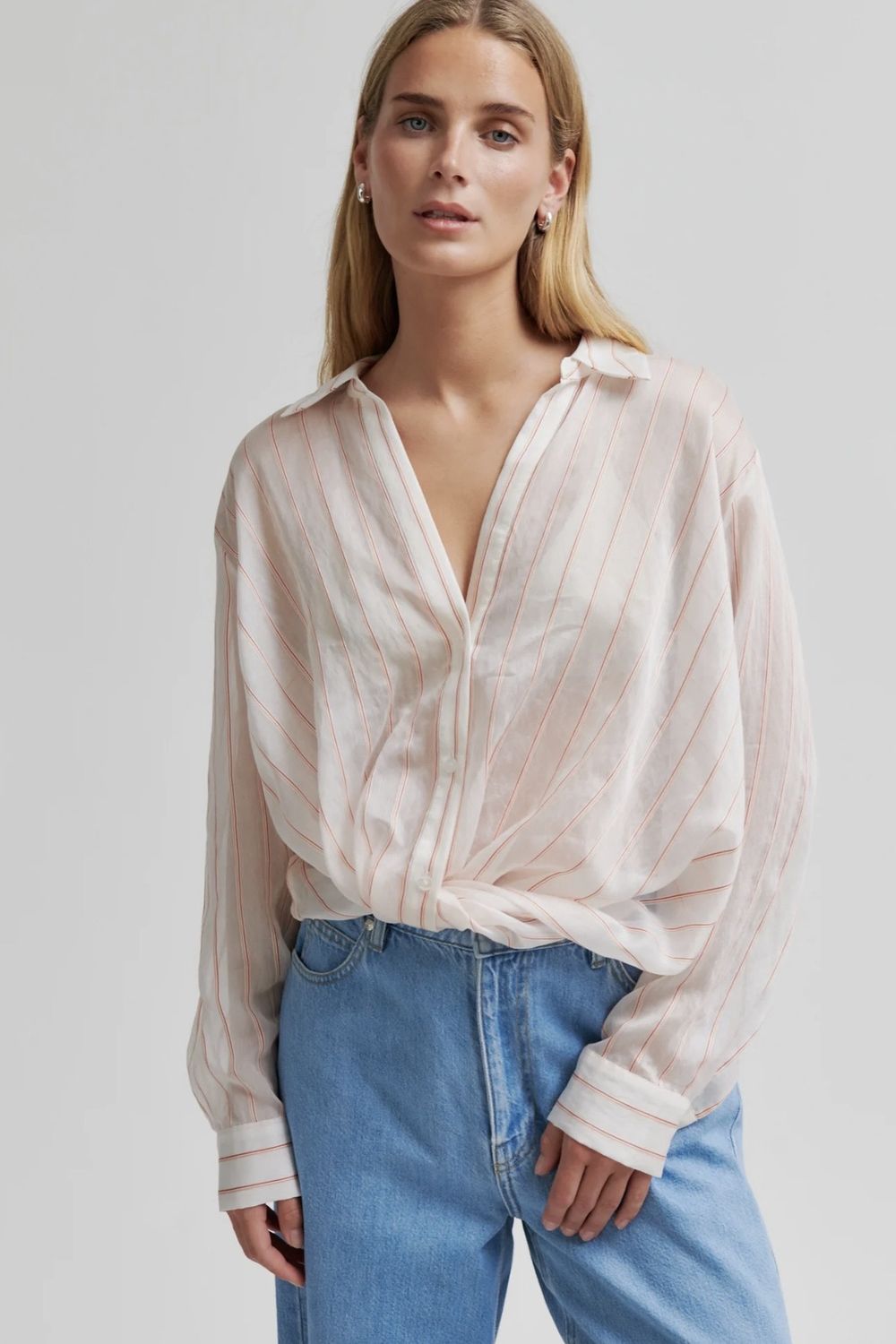 blouse Second female chevy twist creampuff