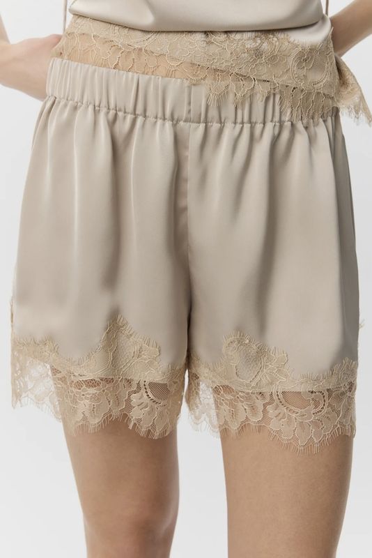short Sofie Schnnor vada lace feather grey