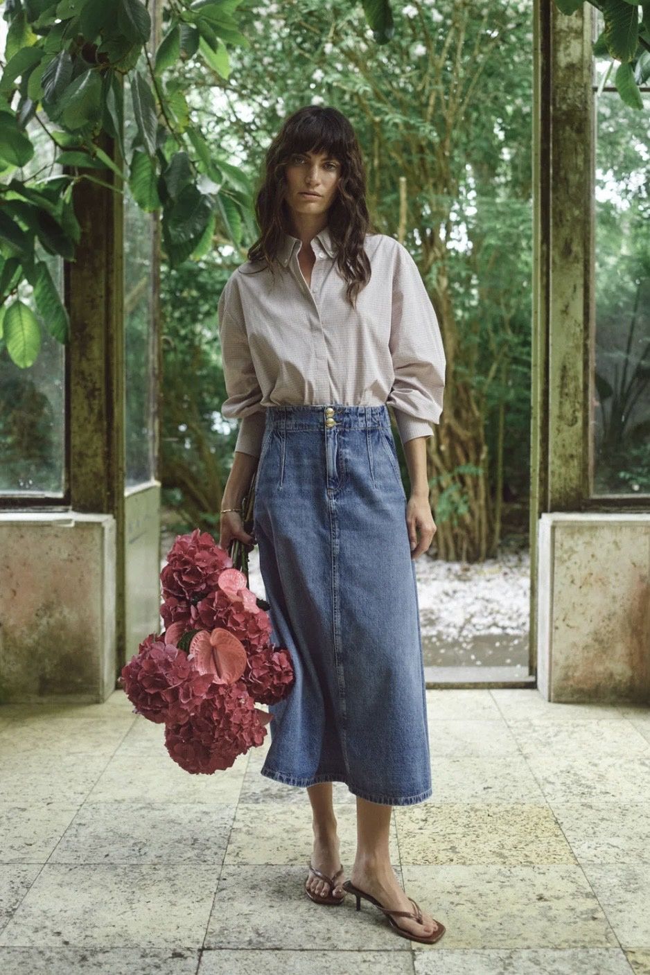 jupe Mosmosh Leala mid blue