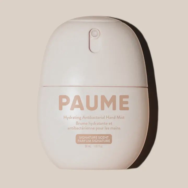 brume Paume hydratante antibactérienne mains