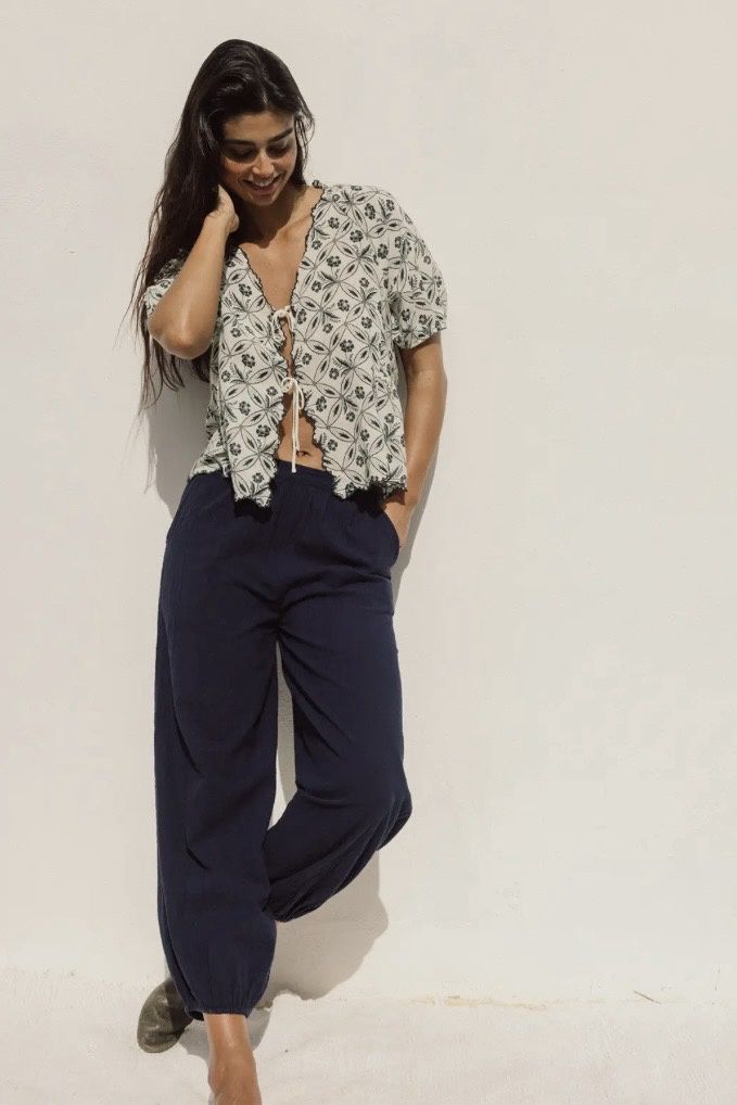 pantalon Indi and cold indigo marine