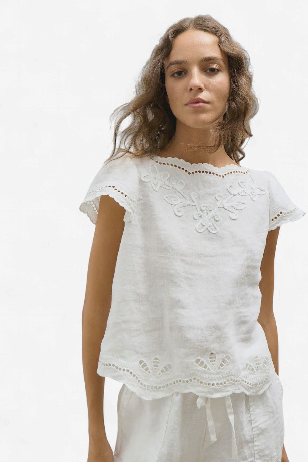 haut Melissa Nepton baza off white
