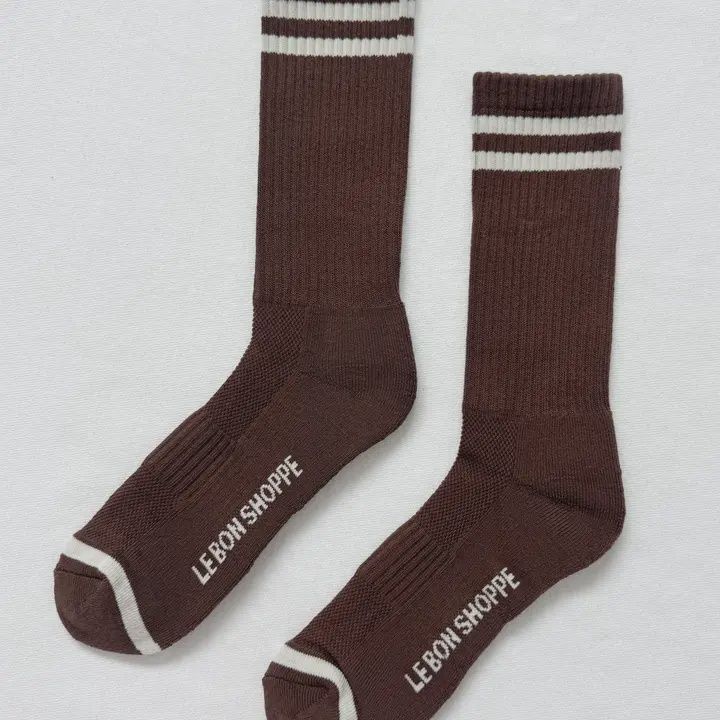 chaussettes le bon shoppe boyfriend bois