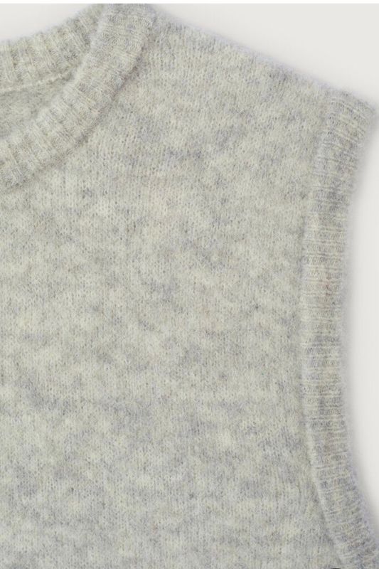 Débardeur American vintage vito gris clair