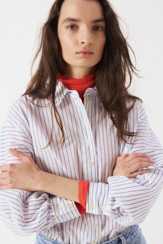 chemise American vintage rayure rivie