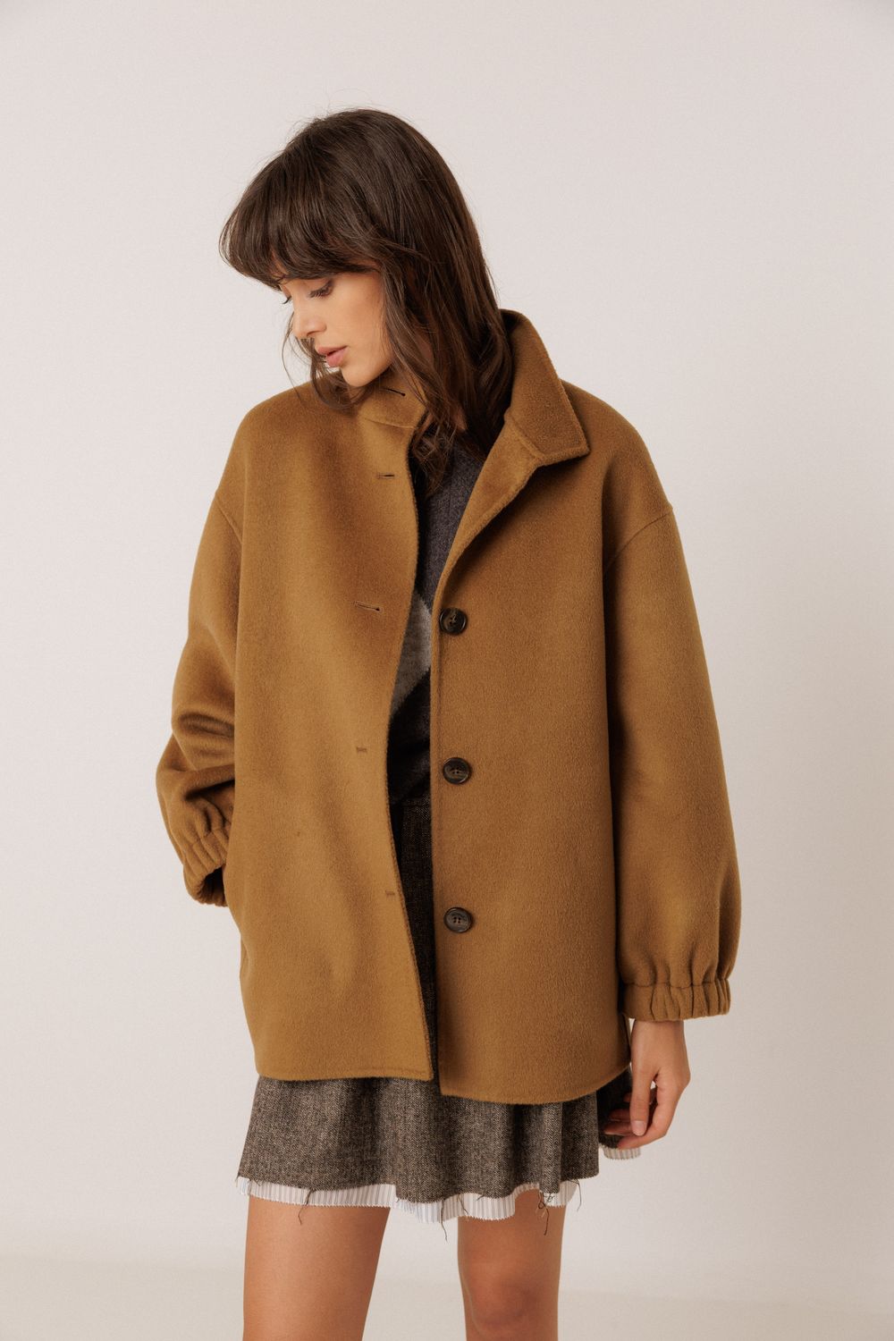 manteau Indi and Cold camel