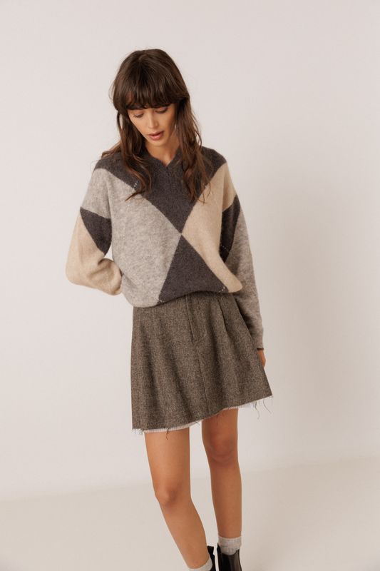pull Indi and cold gris vigoré