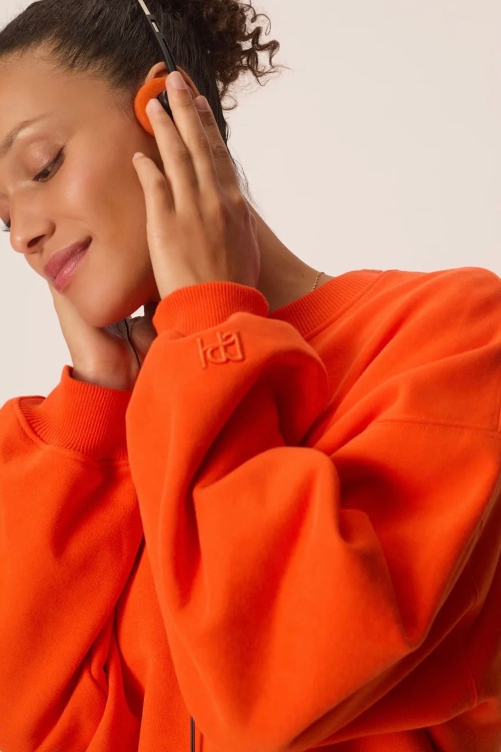 sweatshirt Des petits hauts Joeme orange