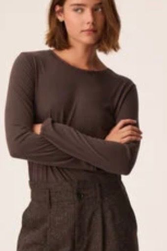 t-shirt Des petits hauts manche long izelie ourson