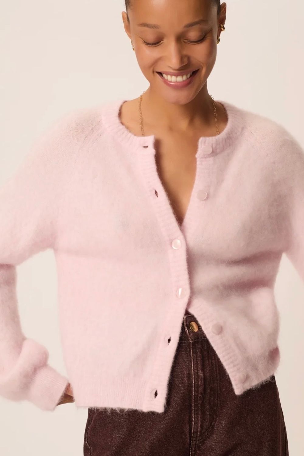 cardigan Des petits hauts Colombine dragee