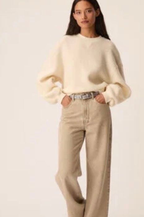 sweatshirt Des petits hauts Jonas creme