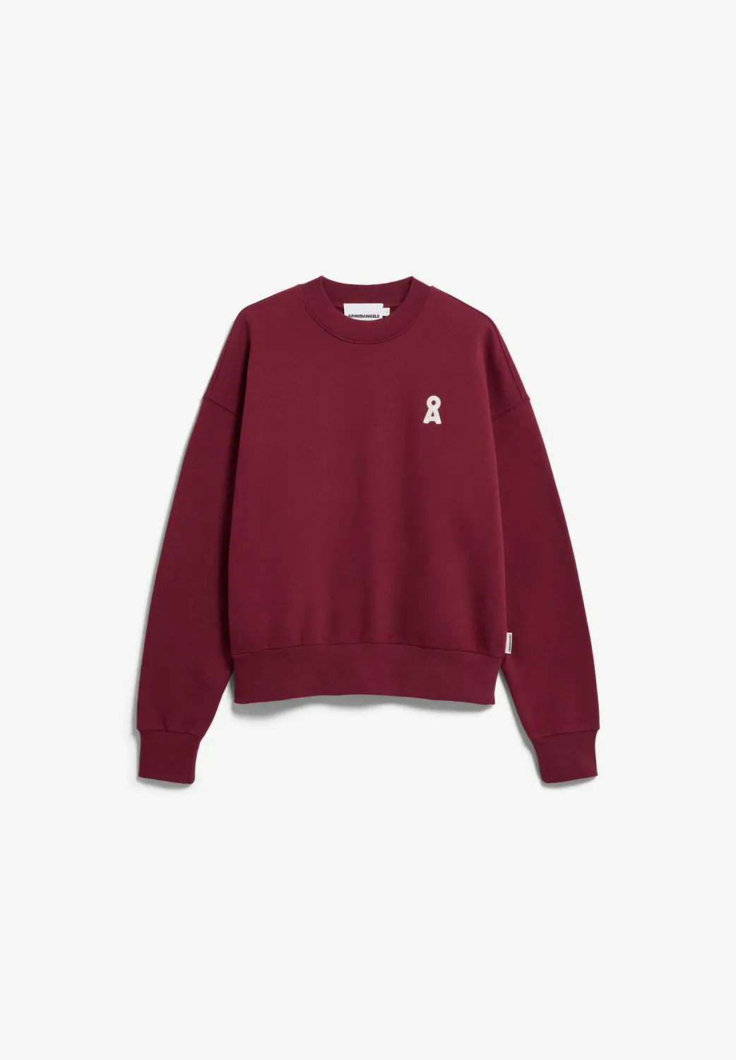 sweatshirt Armedangels Alizaa velvet red