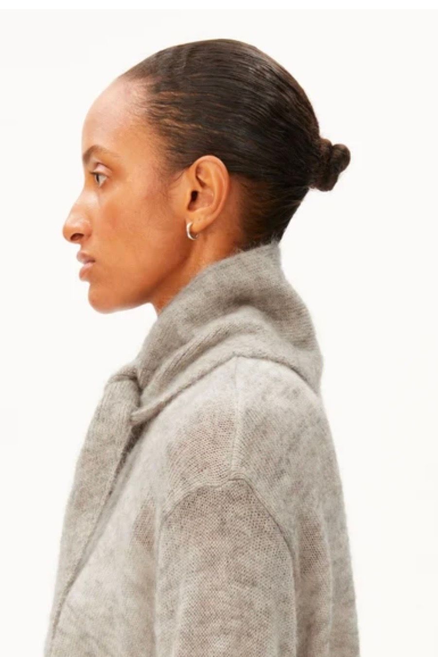 foulard Armedangels  mohair petit triangle honey melange