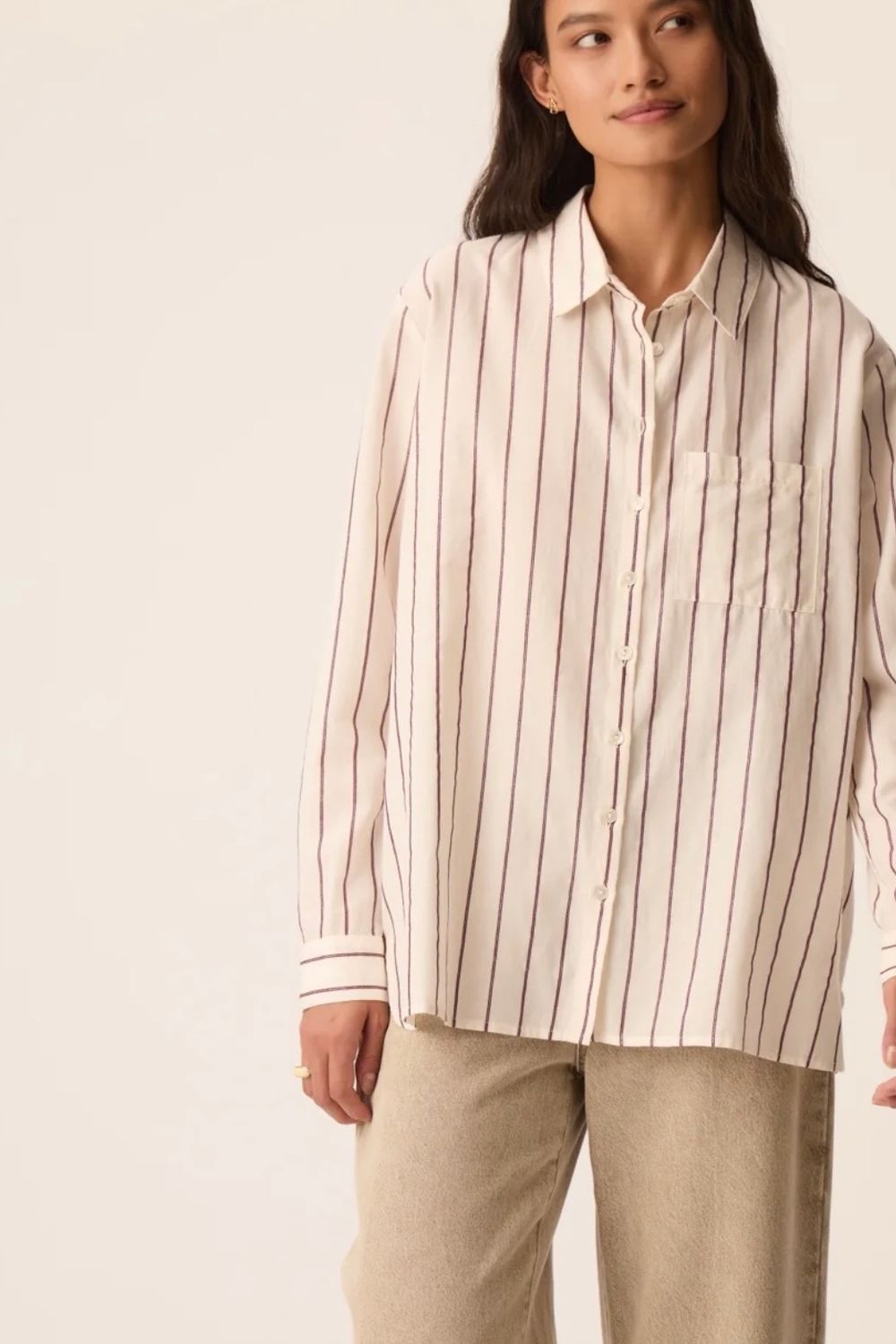 blouse Des petits hauts tinette Louisiana prune