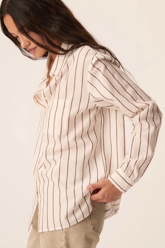 blouse Des petits hauts tinette Louisiana prune