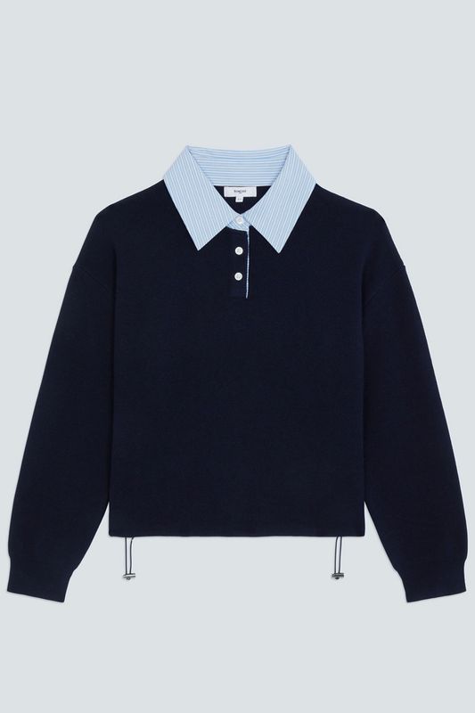 pull Suncoo Paulin bleu nuit