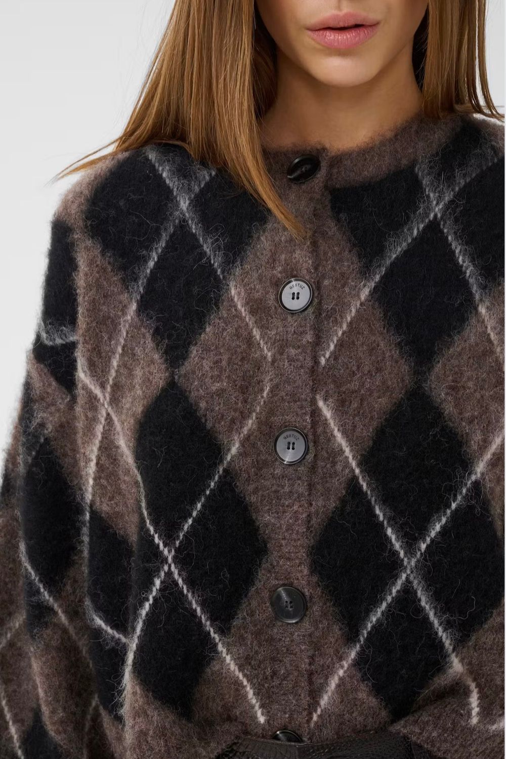 cardigan Gestuz GZsida black chestnut