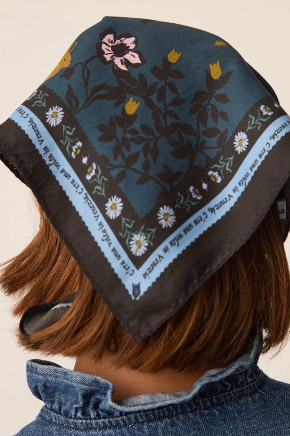 Foulard Des petits hauts niconte