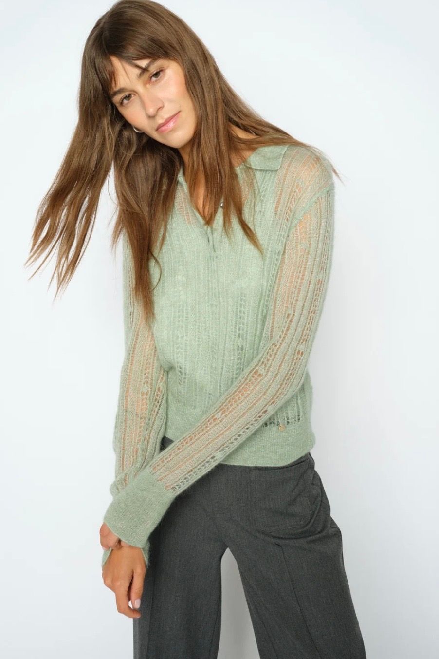 gilet Mosmosh MMlina frosty green
