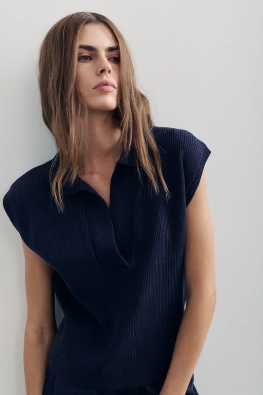 haut Melissa Nepton Roxy navy