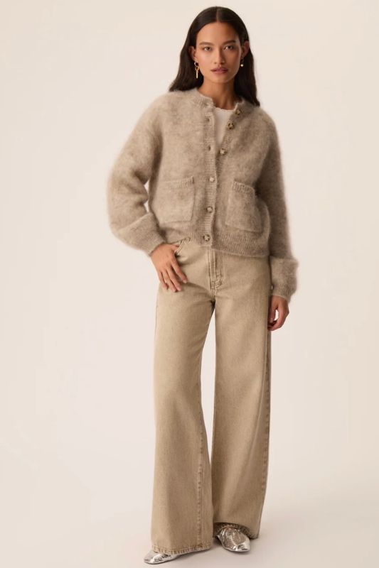 cardigan Des petits hauts Aliocha galet