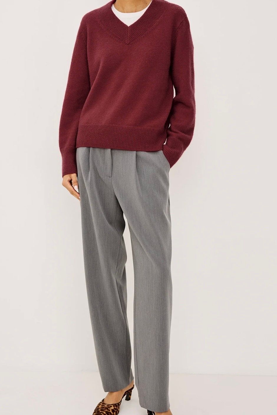 pantalon Rails Cameron heather grey
