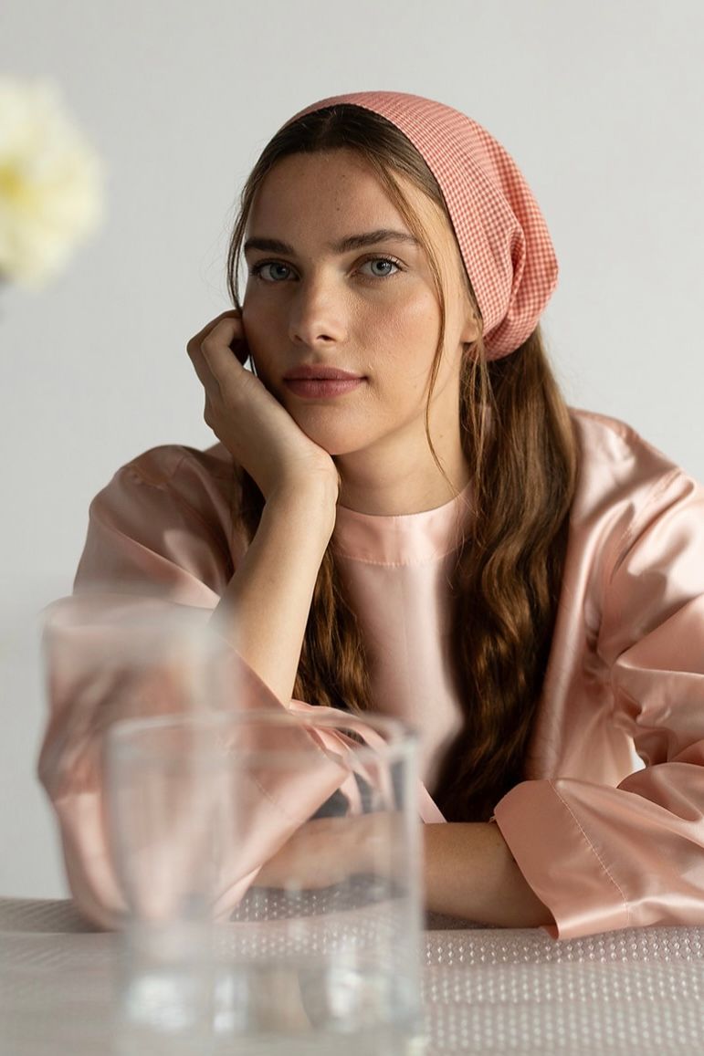 foulard TINNE+MIA  barberry