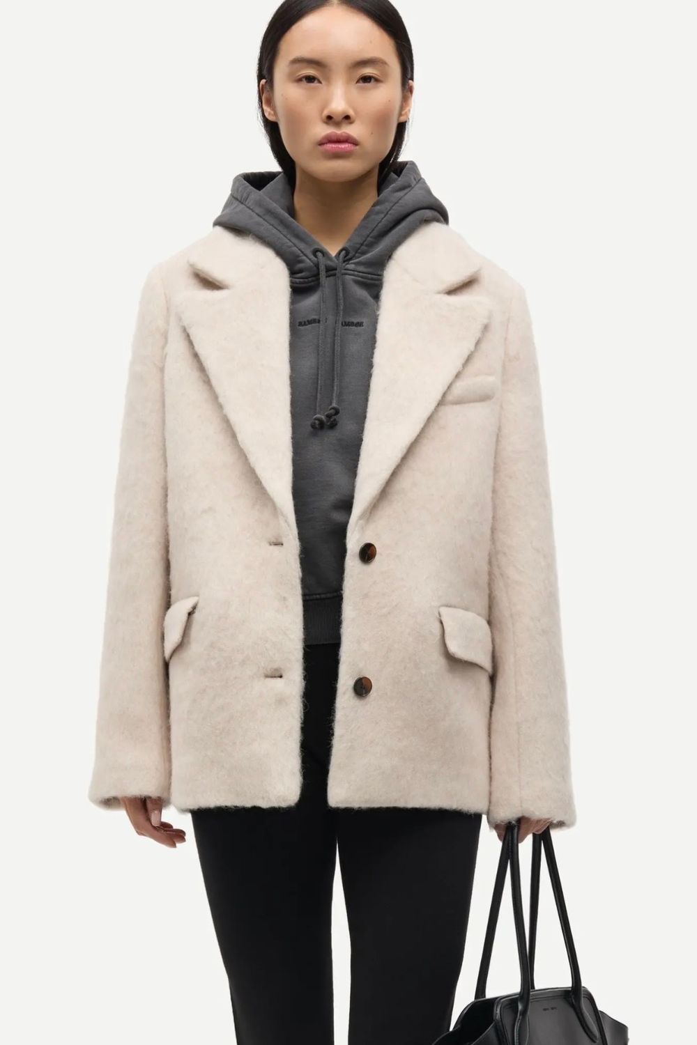 Manteau Samsoe sajills blush